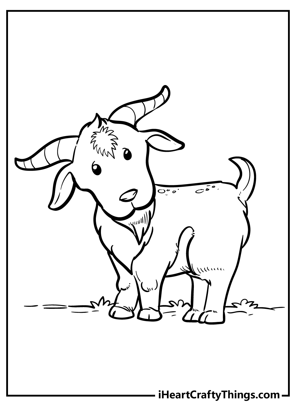 15 Goat Coloring Pages 100 Free Printables 15 Goat Coloring Pages 100 Free Printables