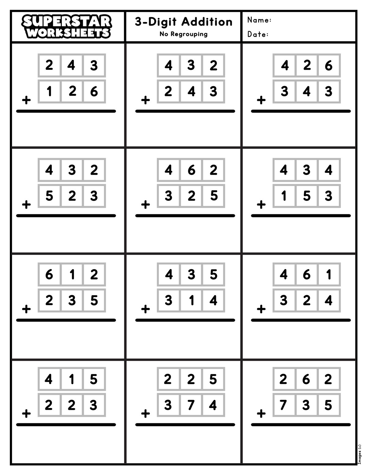 Addition Regrouping Worksheet 4th Grade