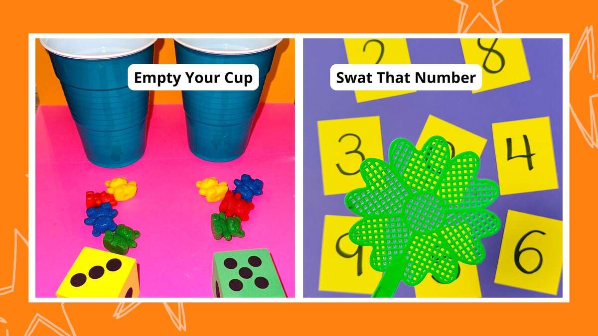 Missing Number Math Games Sara J Creations