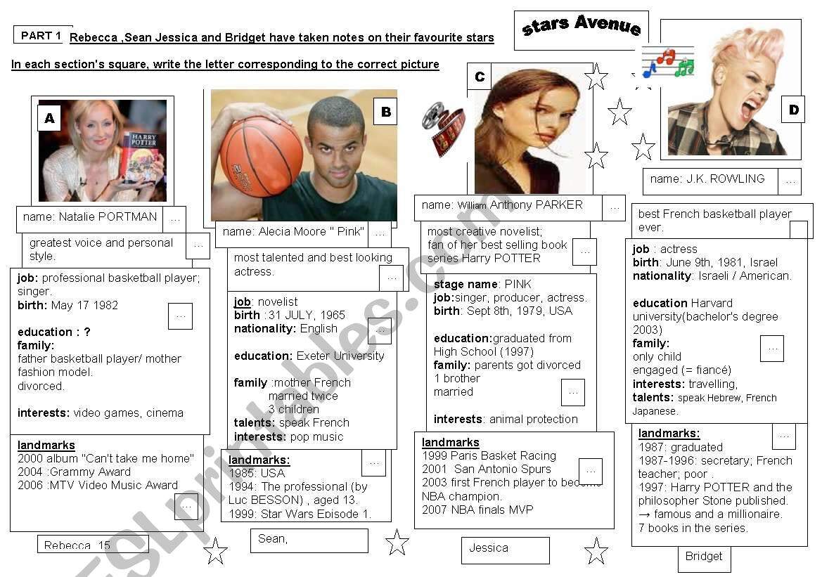 My Author Biography My Worksheet Maker Create Your Own Worksheets