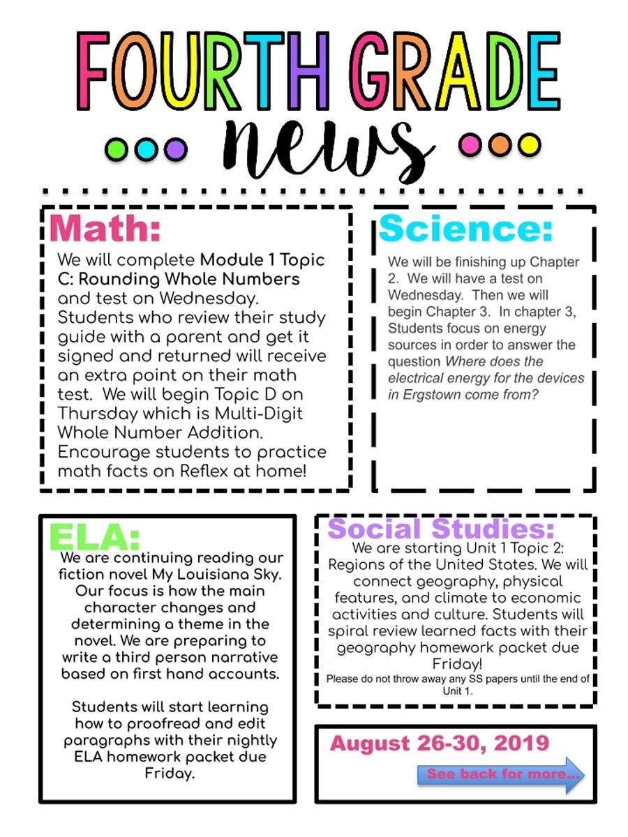 4 Newsletter Aug 26 Team