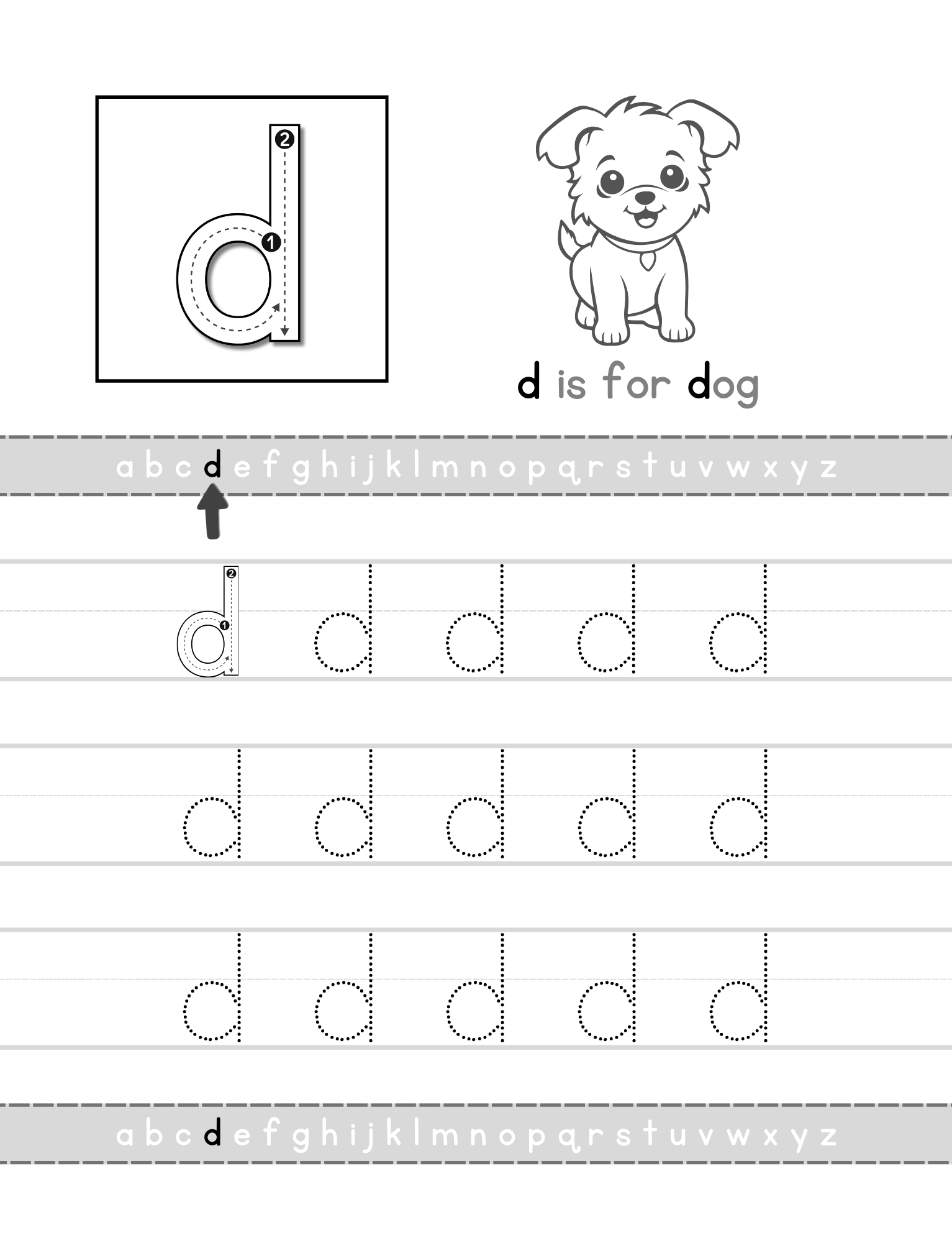 ABC Alphabet Tracing Practice Workbook For Kids Books4esl ABC Alphabet Tracing Practice Workbook For Kids Books4esl