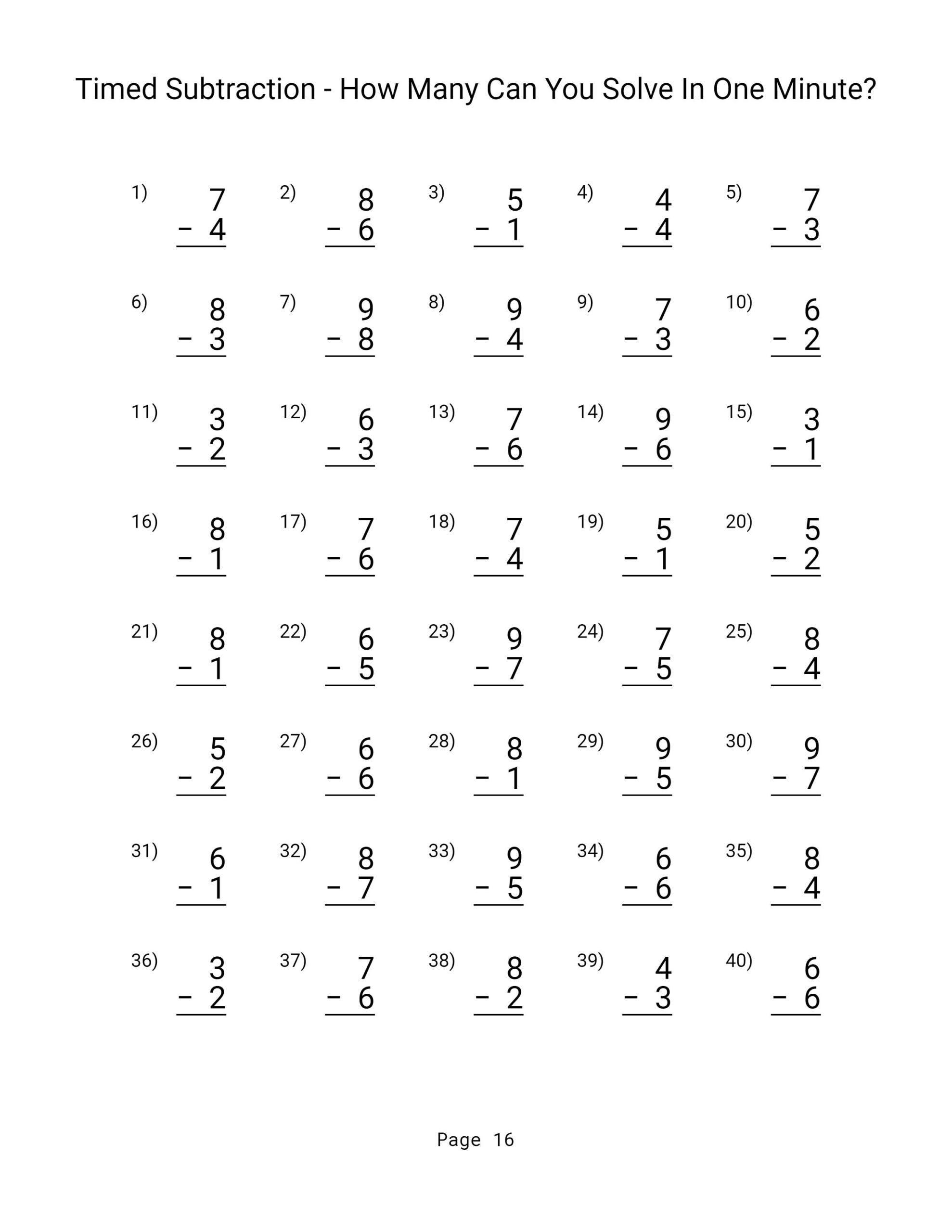 Addition Worksheets Printable Addition And Subtraction Worksheets Math Worksheets For Kids Math Worksheets For 1st Grade Etsy
