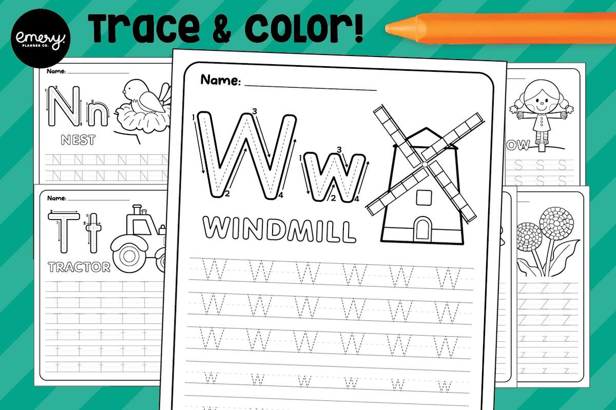 Alphabet Tracing Worksheets Farm Theme Made By Teachers Alphabet Tracing Worksheets Farm Theme Made By Teachers