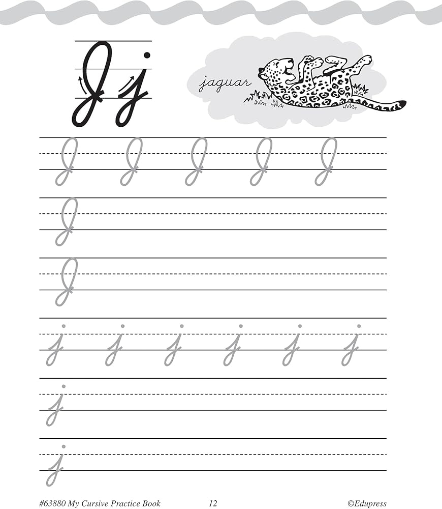 Amazon My Own Cursive Practice Book 9781420638806 Teacher Created Resources Staff Books