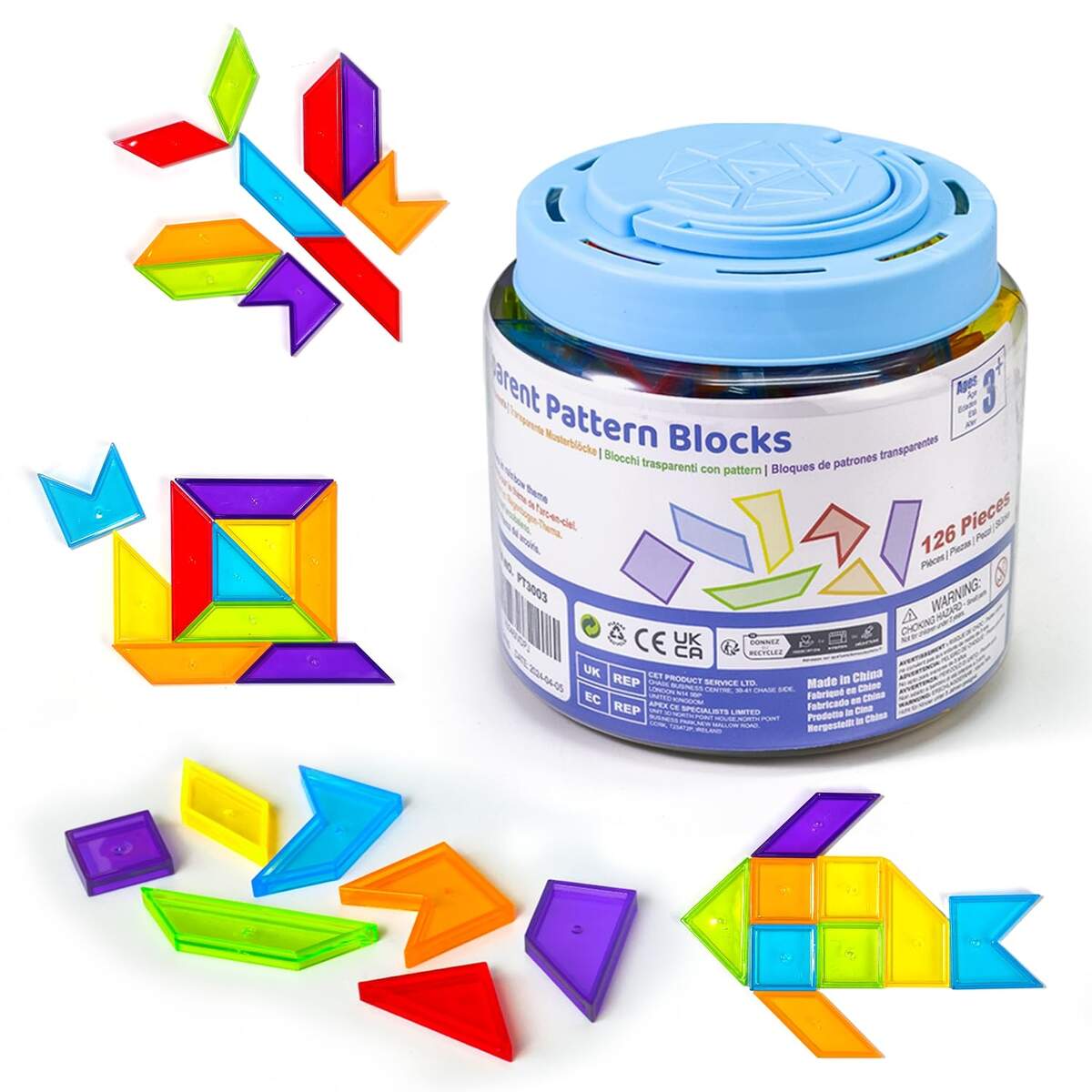 Amazon Pairez Toys Transparent Pattern Blocks 126 Pcs Geometric Shapes Blocks Tangram Puzzles Practice Sorting Counting Patterning Math Manipulatives For Kids Back To School Supplies Teacher Supplies Toys Games Amazon Pairez Toys Transparent Pattern Blocks 126 Pcs Geometric Shapes Blocks Tangram Puzzles Practice Sorting Counting Patterning Math Manipulatives For Kids Back To School Supplies Teacher Supplies Toys Games