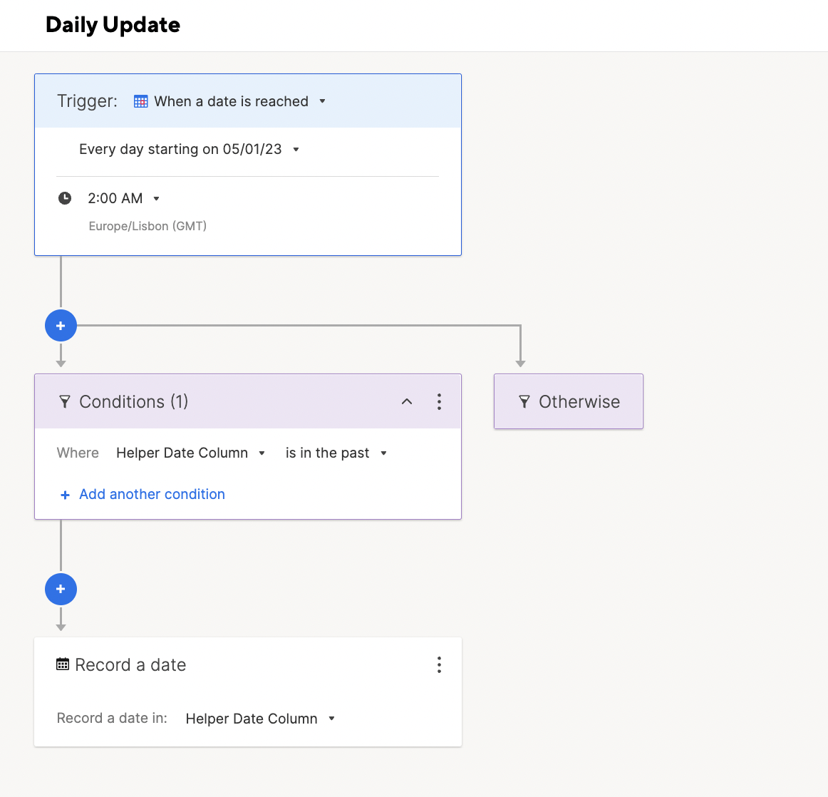 Automatically Update The TODAY Function In Formulas Smartsheet Learning Center