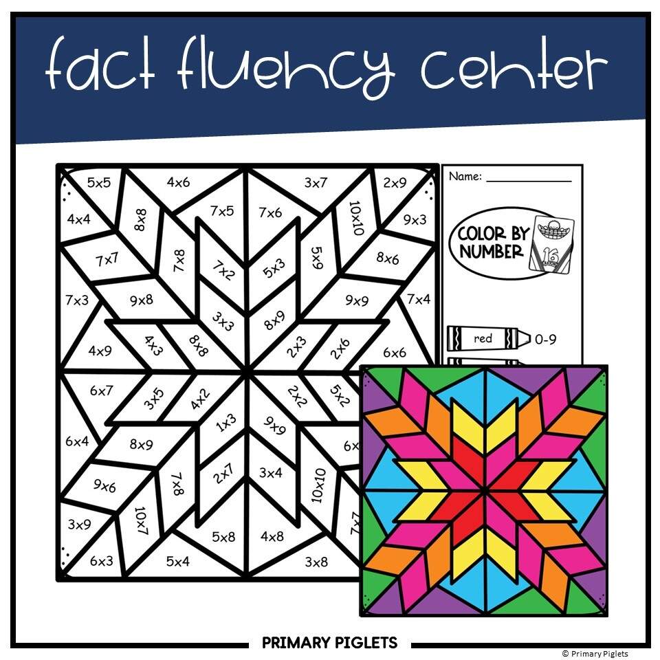 Back To School Multiplication Color By Number Code ABSTRACT Math Coloring Pages Made By Teachers