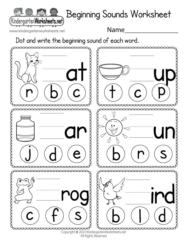 Beginning Sounds Worksheet Free Printable Digital PDF Find And Color The Beginning Letter Sound Alphabet Worksheets