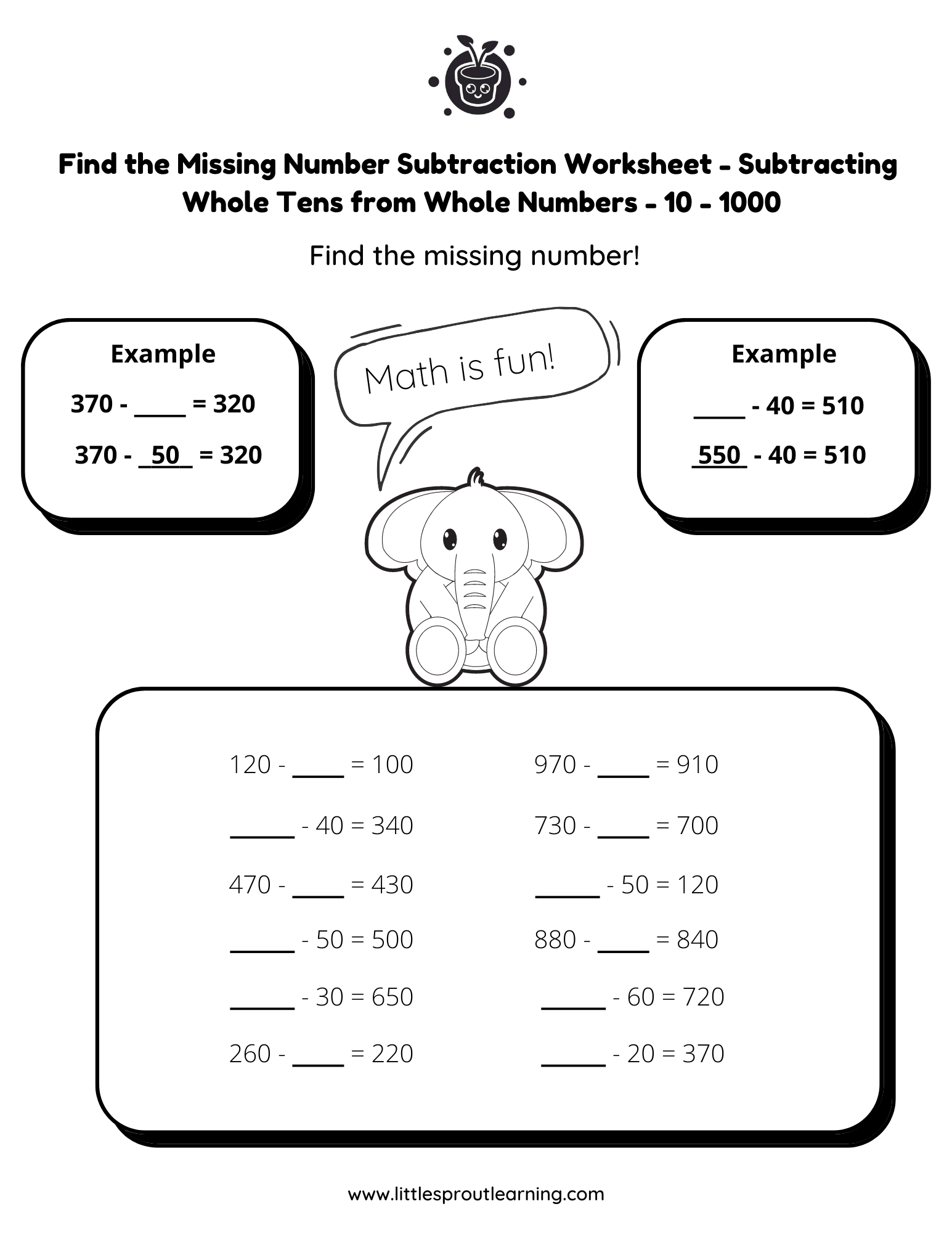 Best Grade 2 Subtraction Worksheets Little Sprout Art Missing Letter Cvc Words Activity Worksheet For Grade 1 Or 2 Made By Teachers