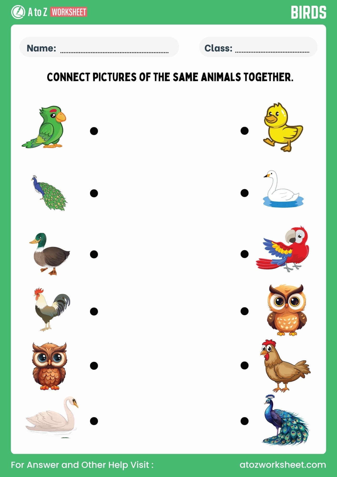 Birds Worksheet For Kindergarten And Nursery Kids Free Printable PDF Activities A To Z Worksheet Birds Worksheet For Kindergarten And Nursery Kids Free Printable PDF Activities A To Z Worksheet