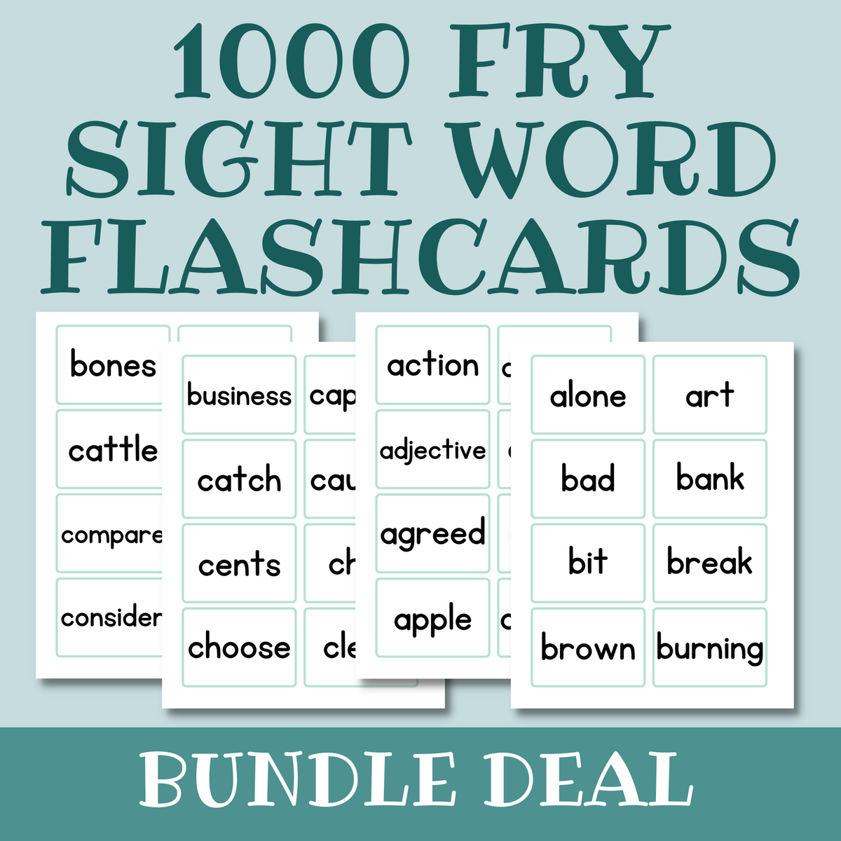 BUNDLE 1000 Fry Sight Word Flashcards Print And Cut Early Readers Sight Word Cards Reading Fluency Resource Classful BUNDLE 1000 Fry Sight Word Flashcards Print And Cut Early Readers Sight Word Cards Reading Fluency Resource Classful