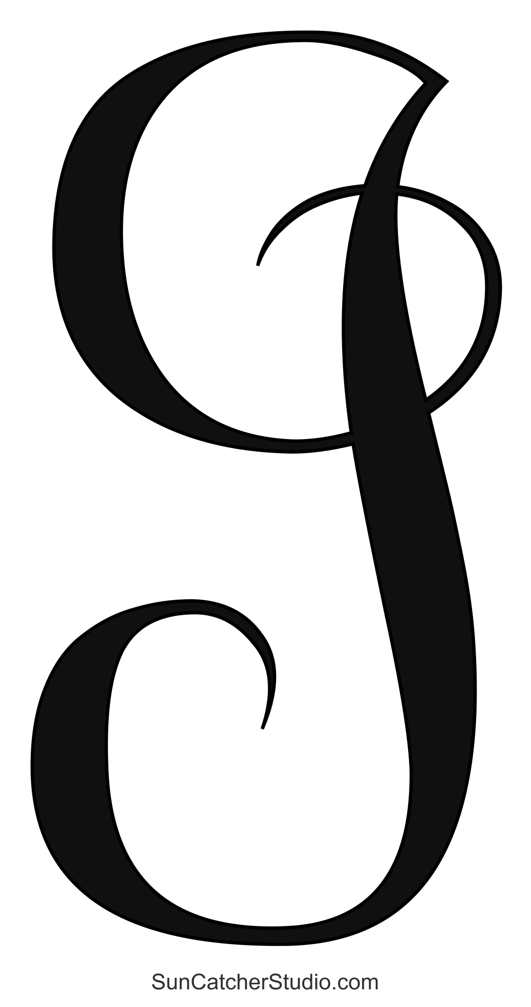 Calligraphy Alphabet Letters Printable Monogram Font Free Printables Lettering SVG Files Tools Apps