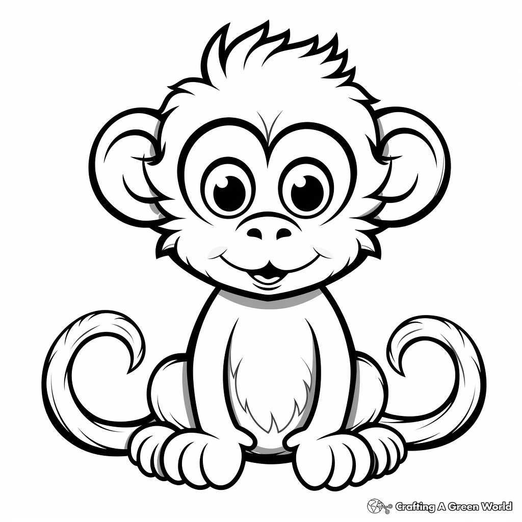 Cartoon Animals Coloring Pages Free Printable African Animals Cartoon Coloring Page Outline Stock Vector Royalty Free 2159664463 Shutterstock