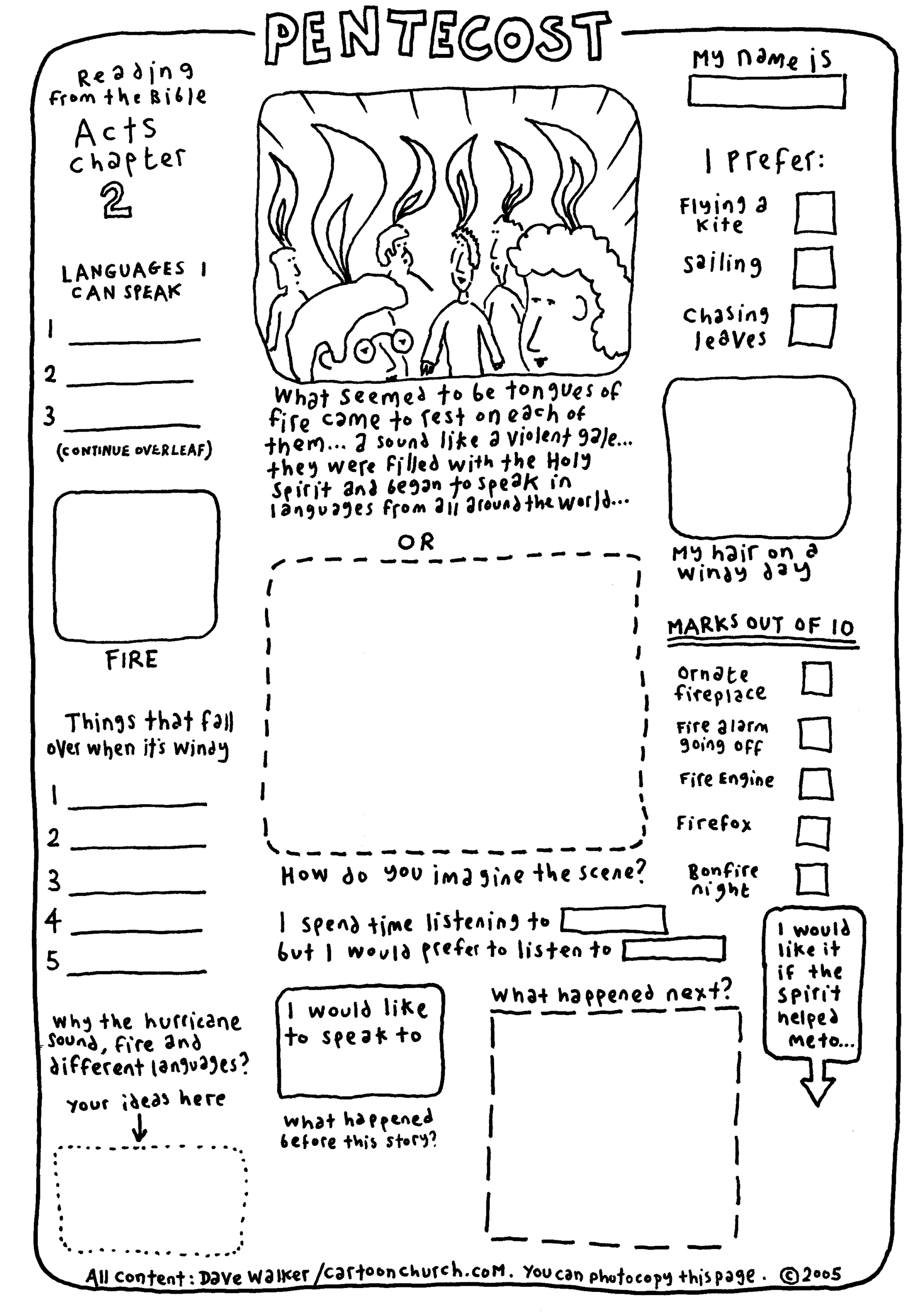 Cartoon Worksheet Pentecost CartoonChurch Count To Fifty 1st Grade Math Worksheet Catholic Themed Pentecost
