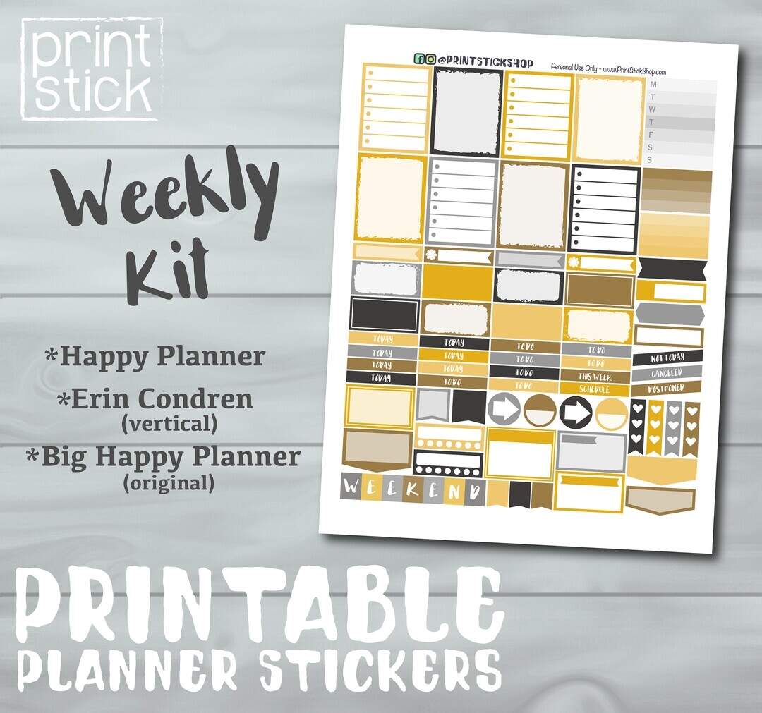 Celebration Weekly Planner Stickers Erin Condren Happy Planner Printable Kit Etsy Celebration Weekly Planner Stickers Erin Condren Happy Planner Printable Kit Etsy