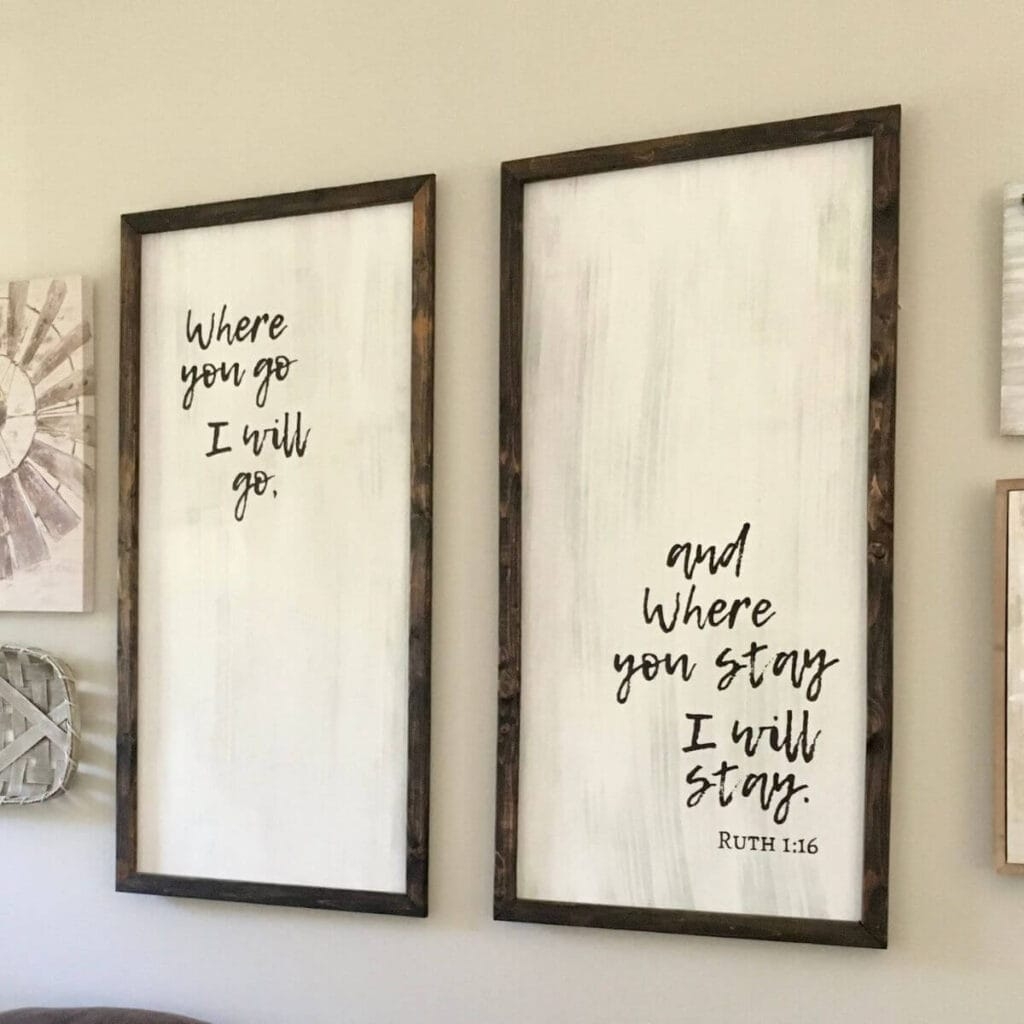 Cheap And Easy DIY Wood Signs A Step by Step DIY Tutorial