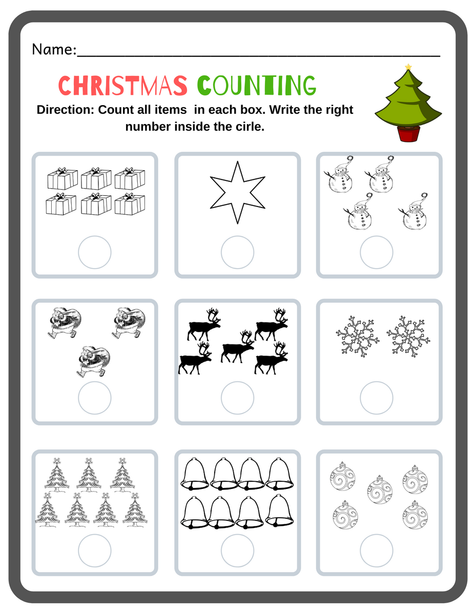 Christmas Preschool Math Activity Made By Teachers Christmas Preschool Kindergarten Worksheets You Can Print Kids Activities Blog