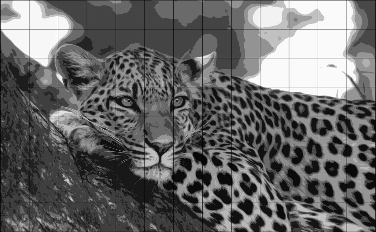 Color Scheme Painting Grid Drawing Lesson Plan