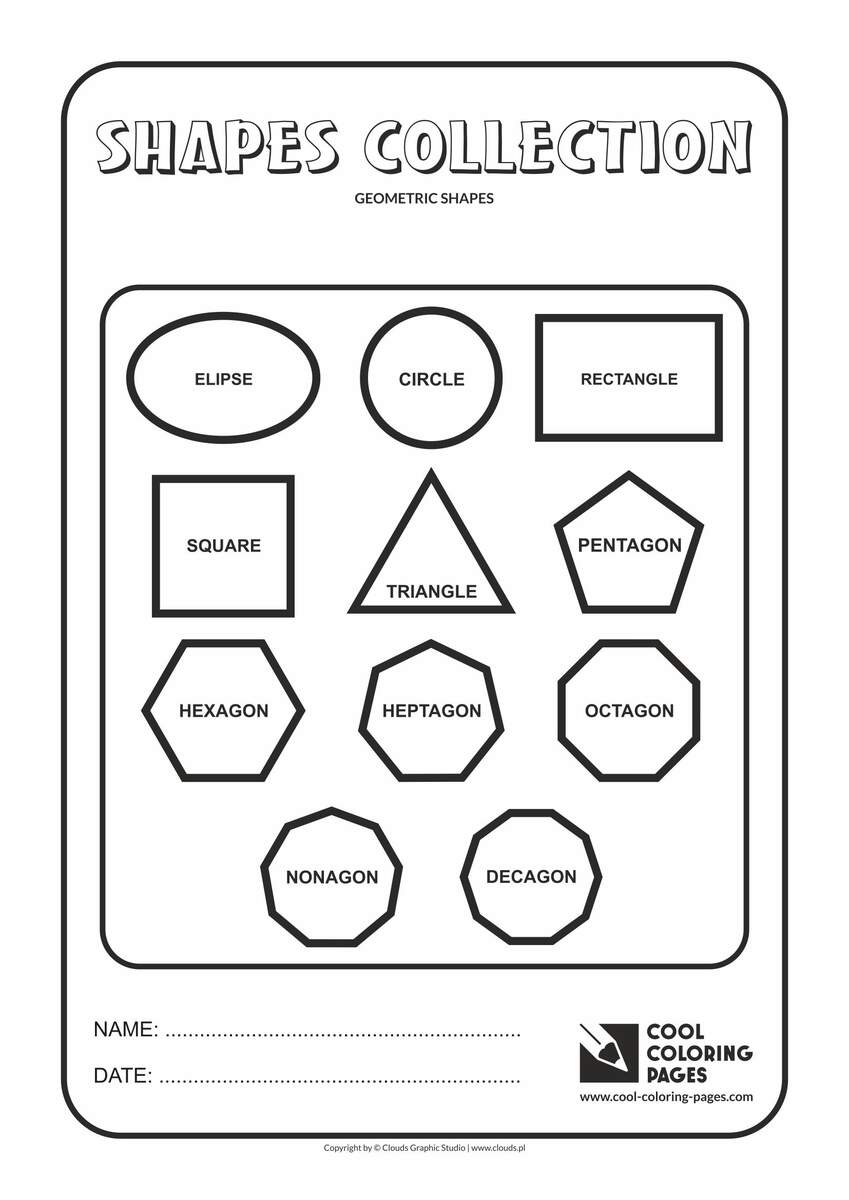 Cool Coloring Pages Collection Of Geometric Shapes Cool Coloring Worksheets Library Cool Coloring Pages Collection Of Geometric Shapes Cool Coloring Worksheets Library