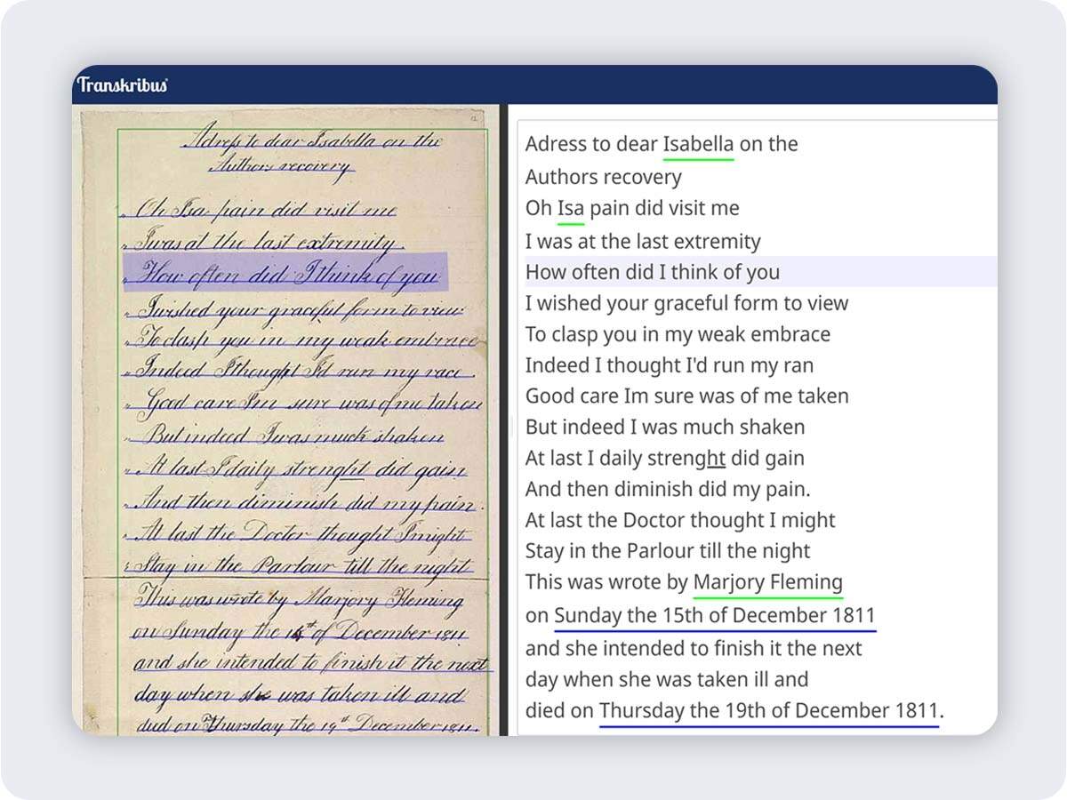 Cursive Handwriting To Text Transkribus AI Software Cursive Handwriting To Text Transkribus AI Software