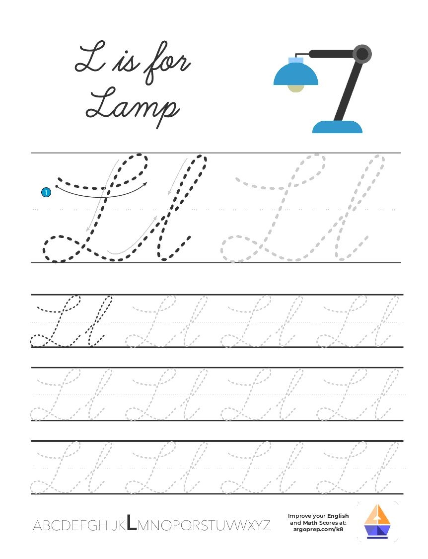 Cursive L ArgoPrep