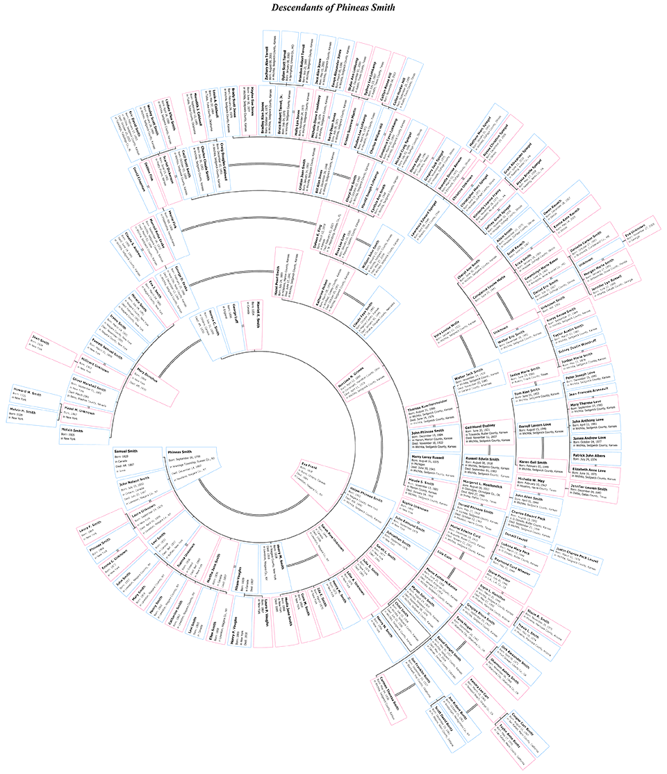 Descendant Fan Chart Examples Descendant Fan Chart Examples