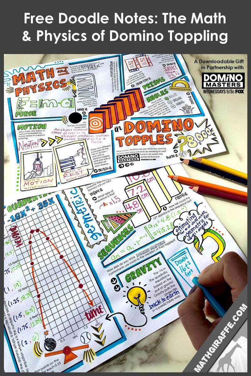 Doodle Notes Domino Masters