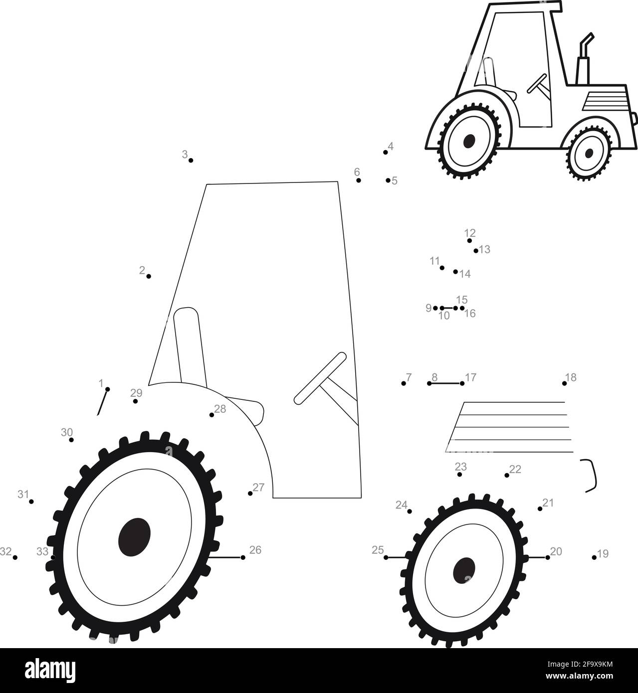 Dot To Dot Puzzle For Children Connect Dots Game Tractor Illustration Stock Vector Image Art Alamy Dot To Dot Puzzle For Children Connect Dots Game Tractor Illustration Stock Vector Image Art Alamy