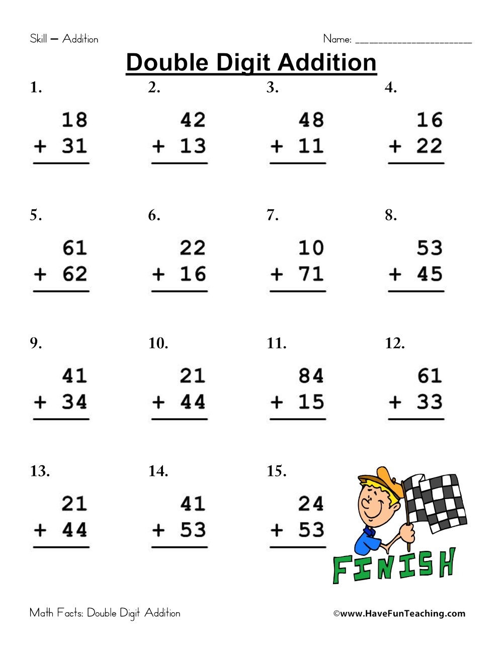 Addition Regrouping Worksheet 4th Grade