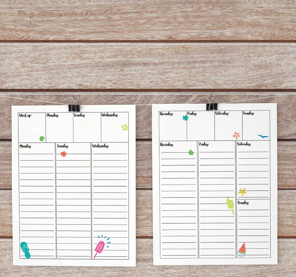Download A Free Weekly Bullet Journal Printable Semigloss Design Download A Free Weekly Bullet Journal Printable Semigloss Design