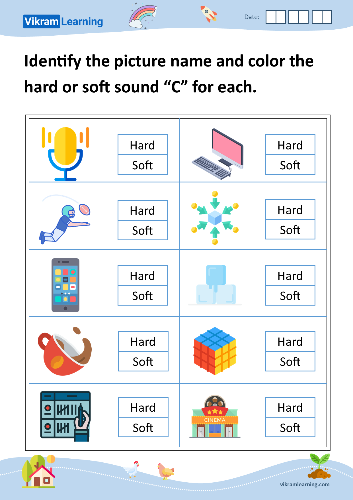 Download Hard And Soft Sounds Of C Worksheets For Free Vikramlearning Download Hard And Soft Sounds Of C Worksheets For Free Vikramlearning