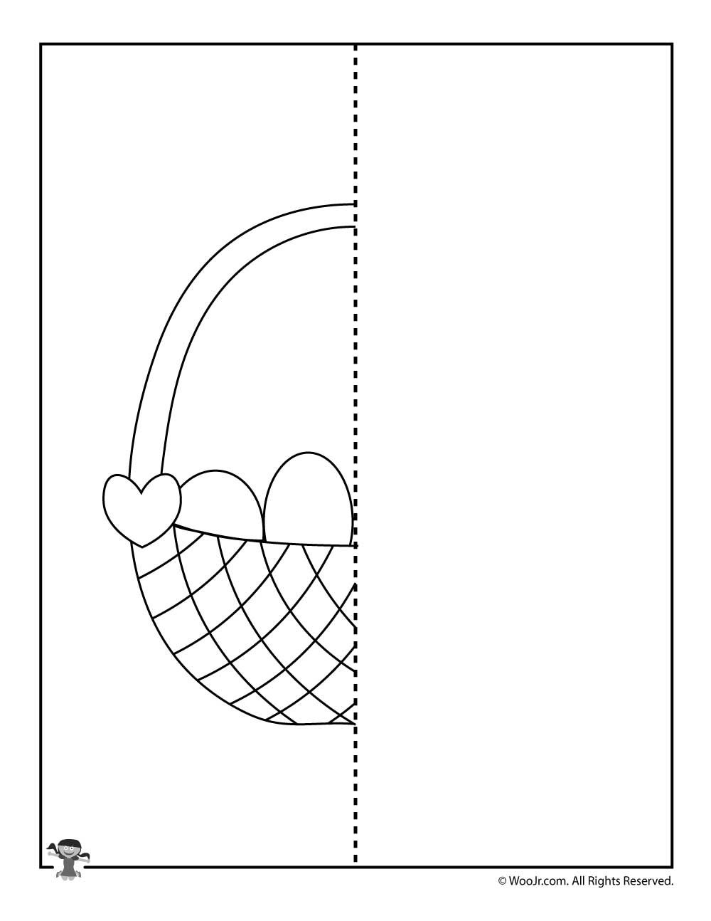 Easter Basket Complete The Drawing Worksheet Woo Jr Kids Activities Children S Publishing Easter Basket Complete The Drawing Worksheet Woo Jr Kids Activities Children S Publishing