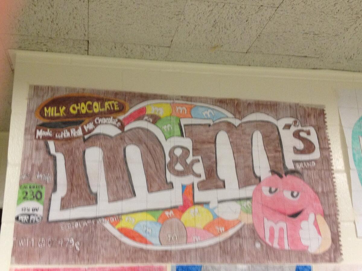 Fast Times Of A Middle School Math Teacher Scaling Up Candy Wrappers Fast Times Of A Middle School Math Teacher Scaling Up Candy Wrappers