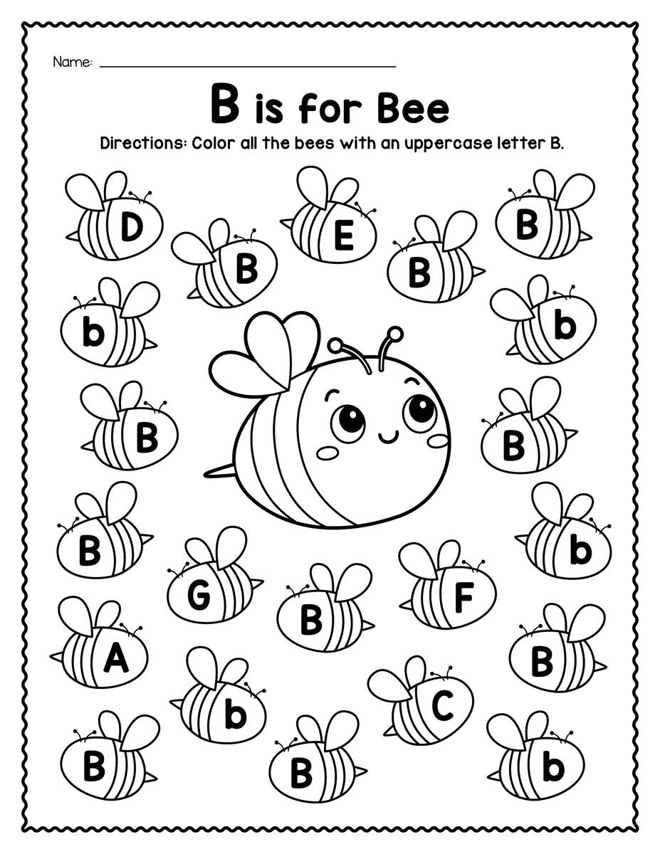 Find Alphabet Recognition Worksheets Made By Teachers
