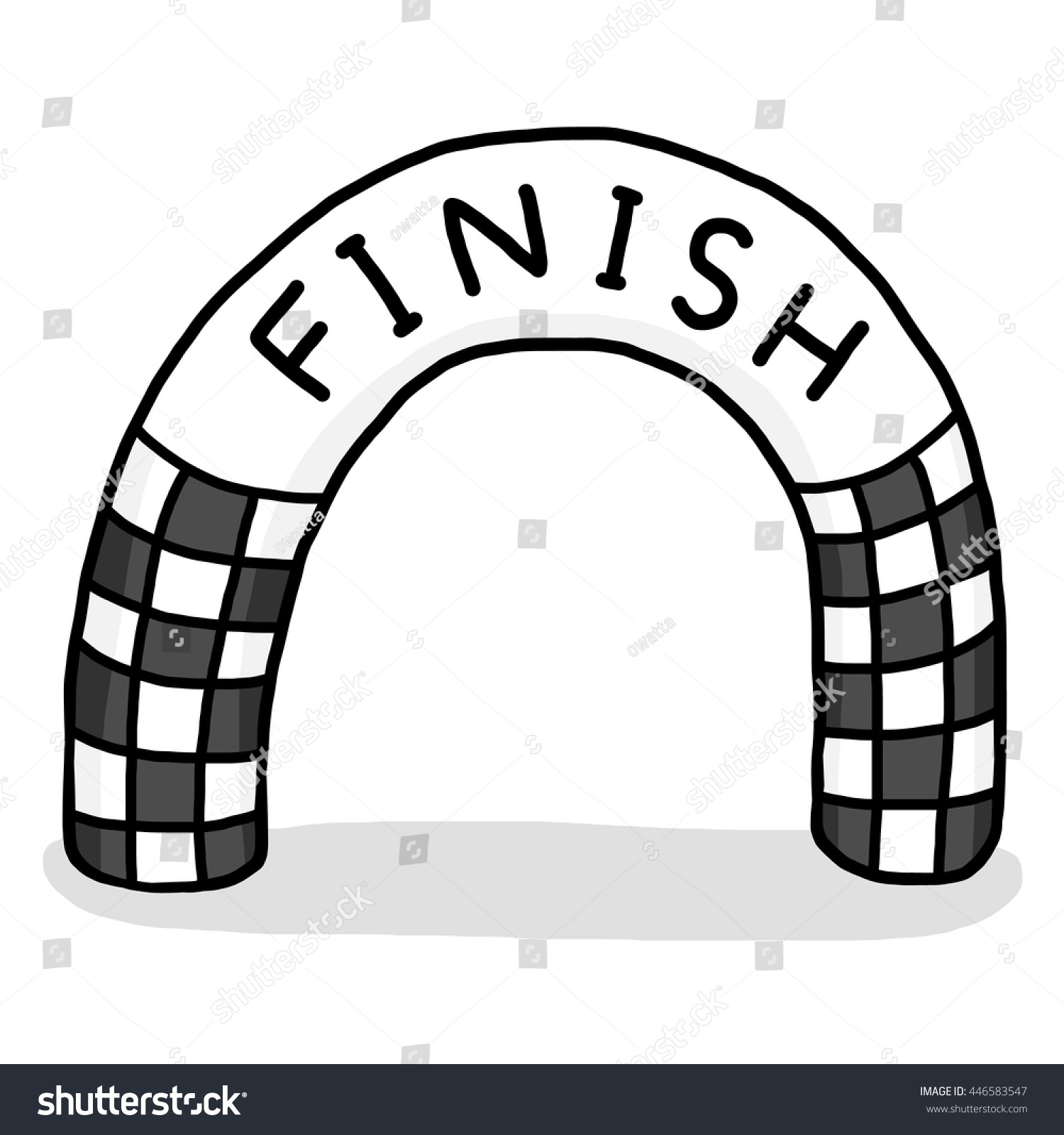 Finish Line Cartoon Vector Illustration Hand Stock Vector Royalty Free 446583547 Shutterstock Finish Line Cartoon Vector Illustration Hand Stock Vector Royalty Free 446583547 Shutterstock