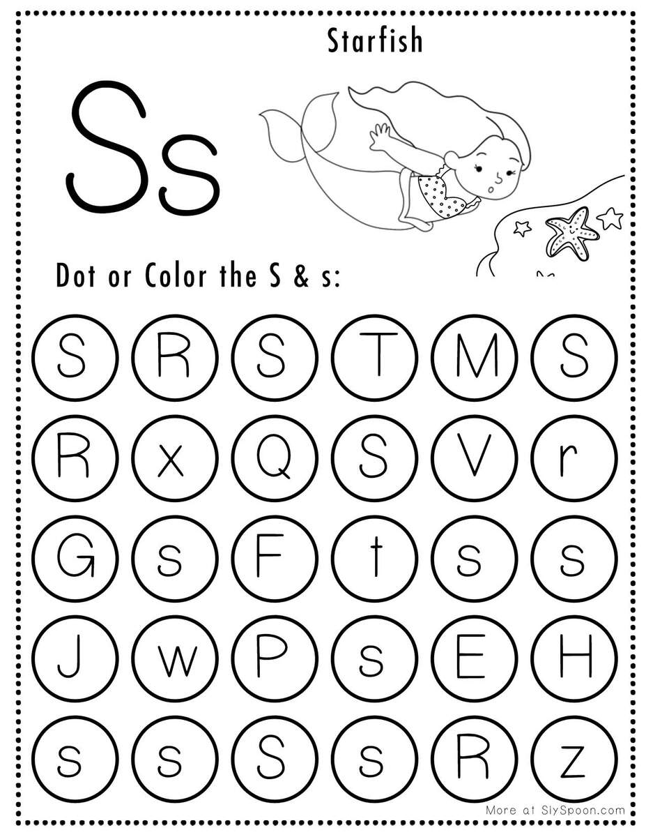 Letter S 10 Free Dot Markers Coloring Pages In 2025 Letter S Worksheets Letter S Activities Preschool Activities Printable