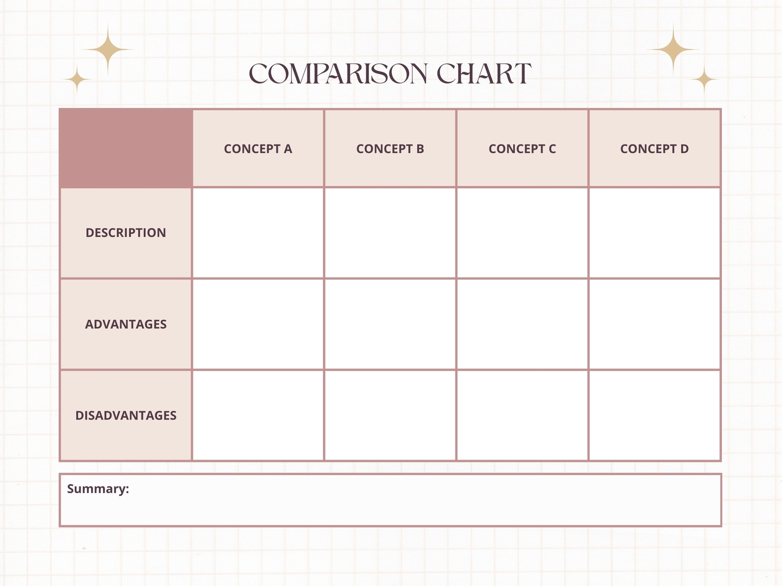 Free And Customizable Table Templates Free And Customizable Table Templates