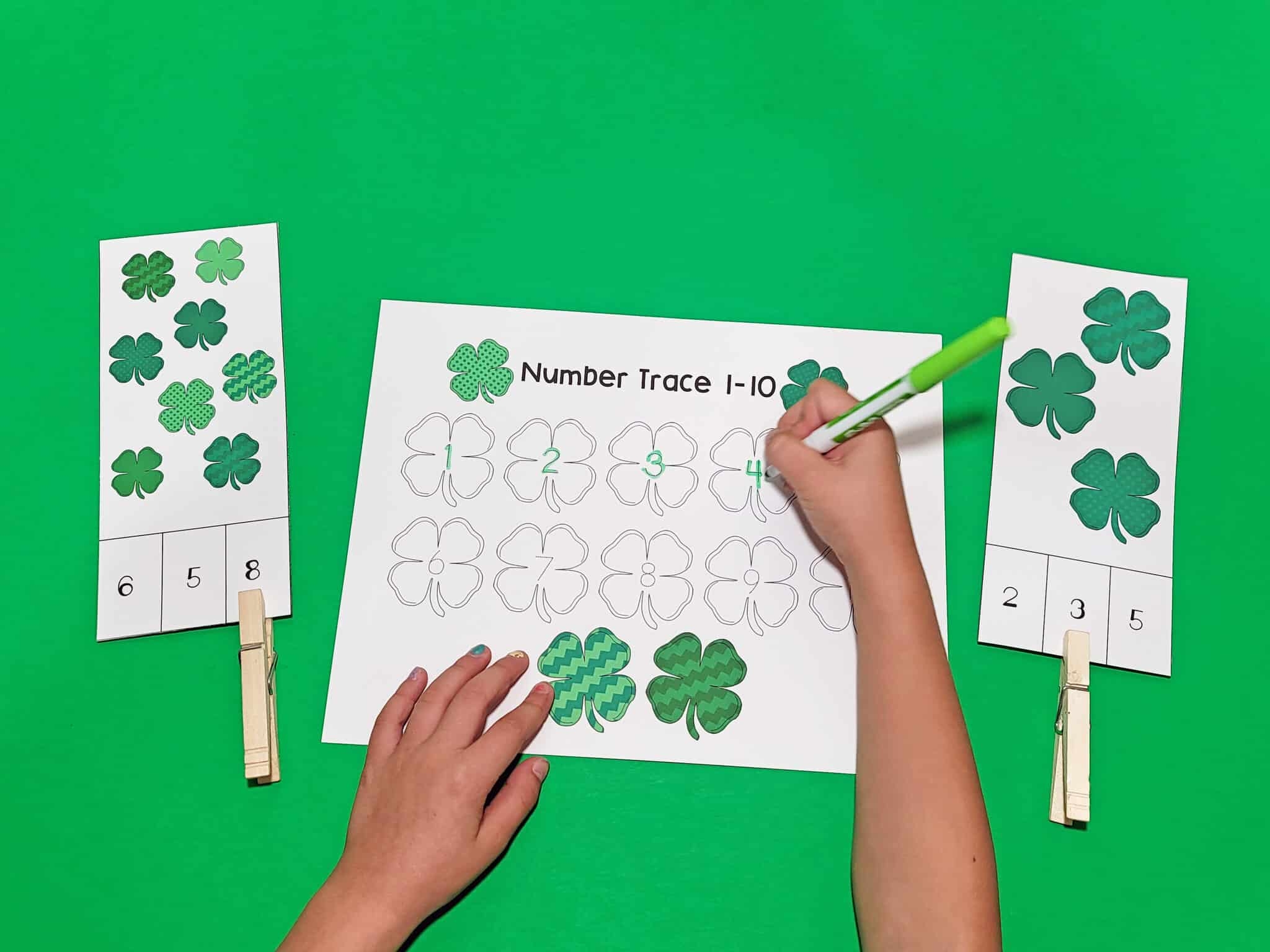 FREE St Patricks Day Worksheets For Kindergarten Xoxoerinsmith Worksheets Library