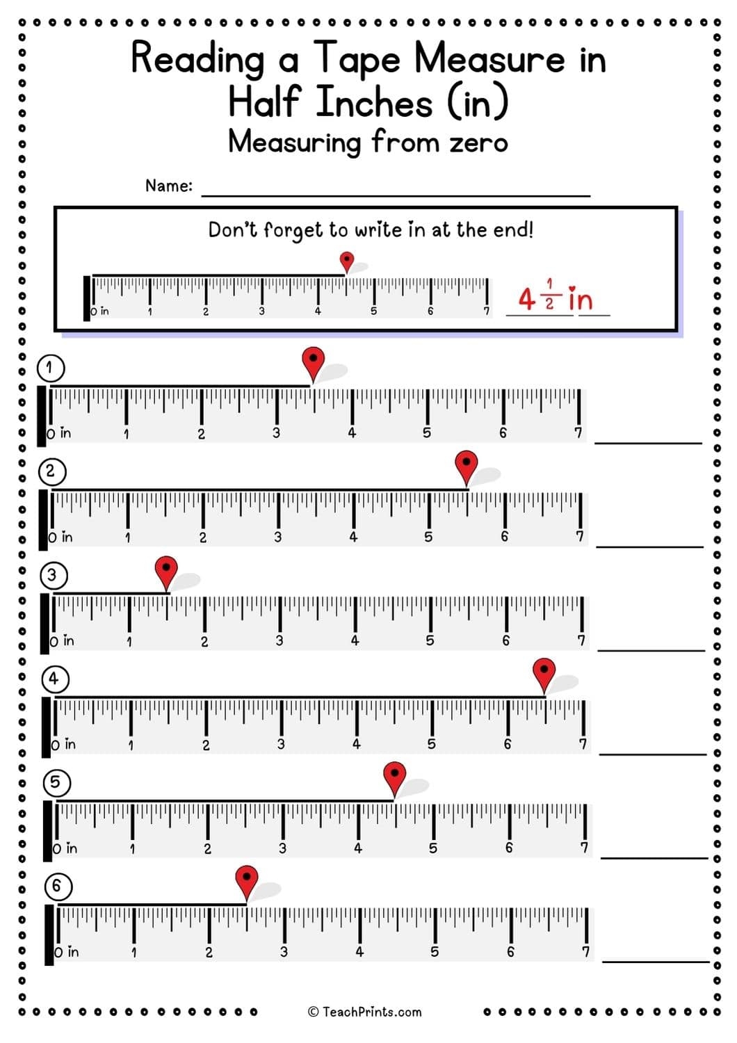 Free Measuring Tape Worksheets Teach Prints Reading A Tape Measure Worksheet Superstar Worksheets