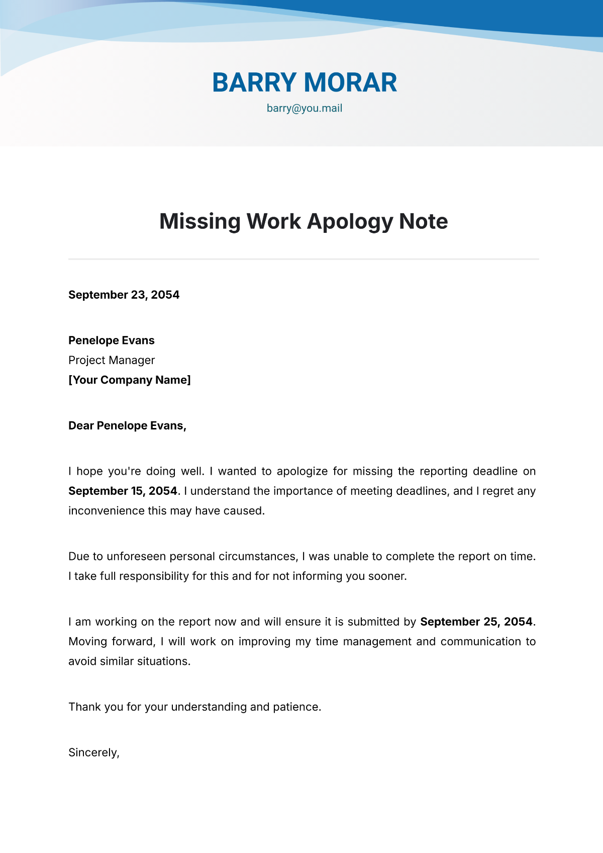 Free Excuse Note Templates Editable And Printable