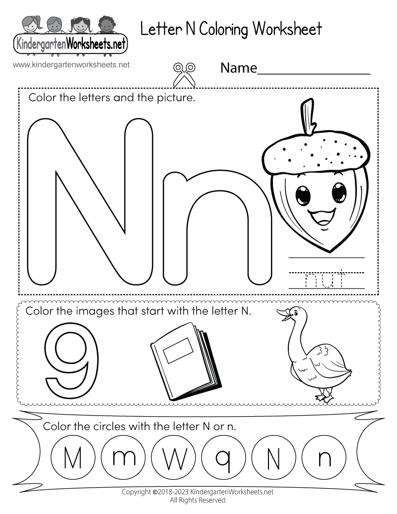 Letter N Preschool Printables Preschool Mom