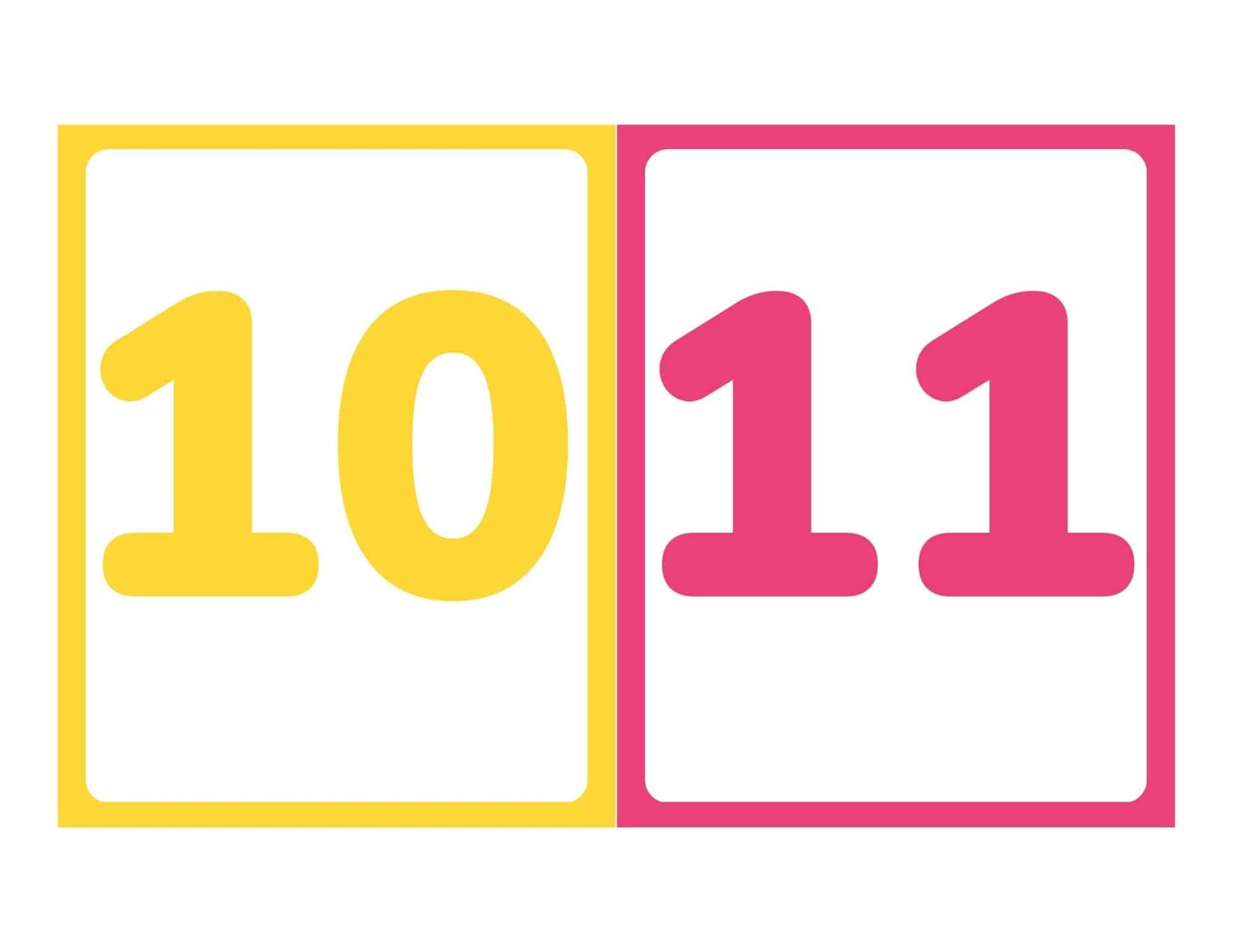 Free Printable Number Flashcards 0 20 Without Words Free Printable Number Flashcards 0 20 Without Words
