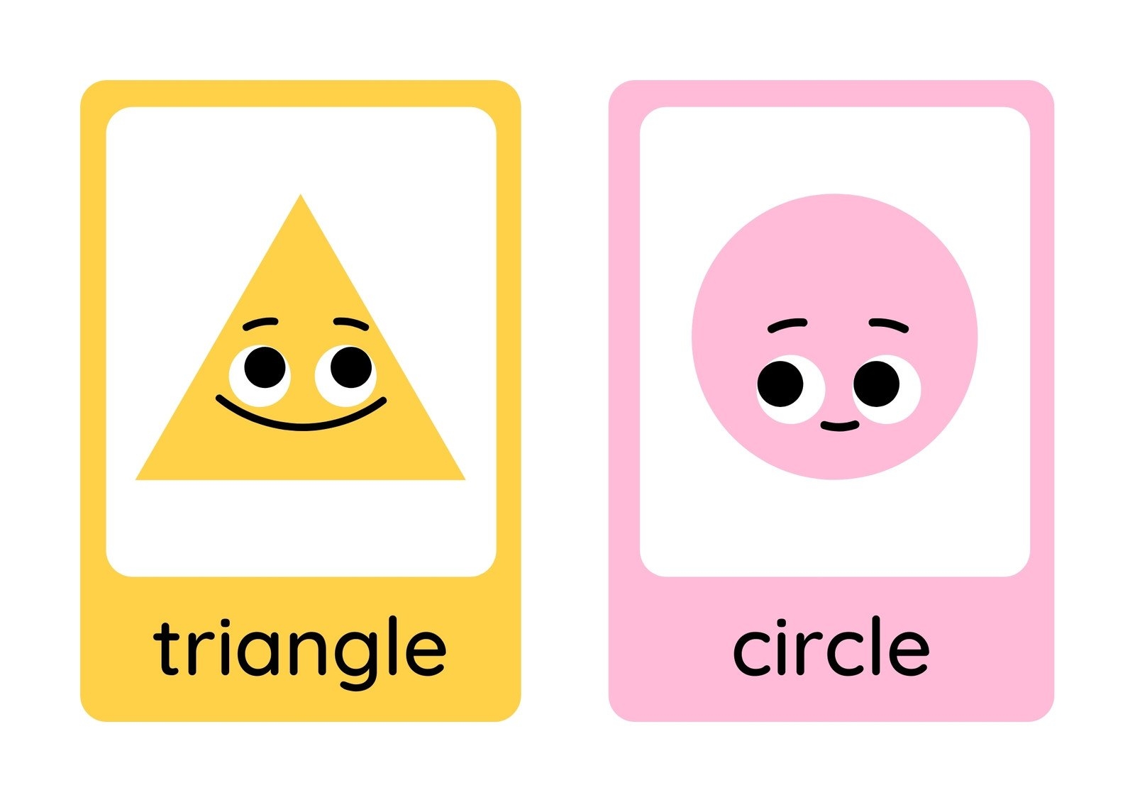 Free Printable Shapes Flashcards Templates Canva Free Printable Shapes Flashcards Templates Canva