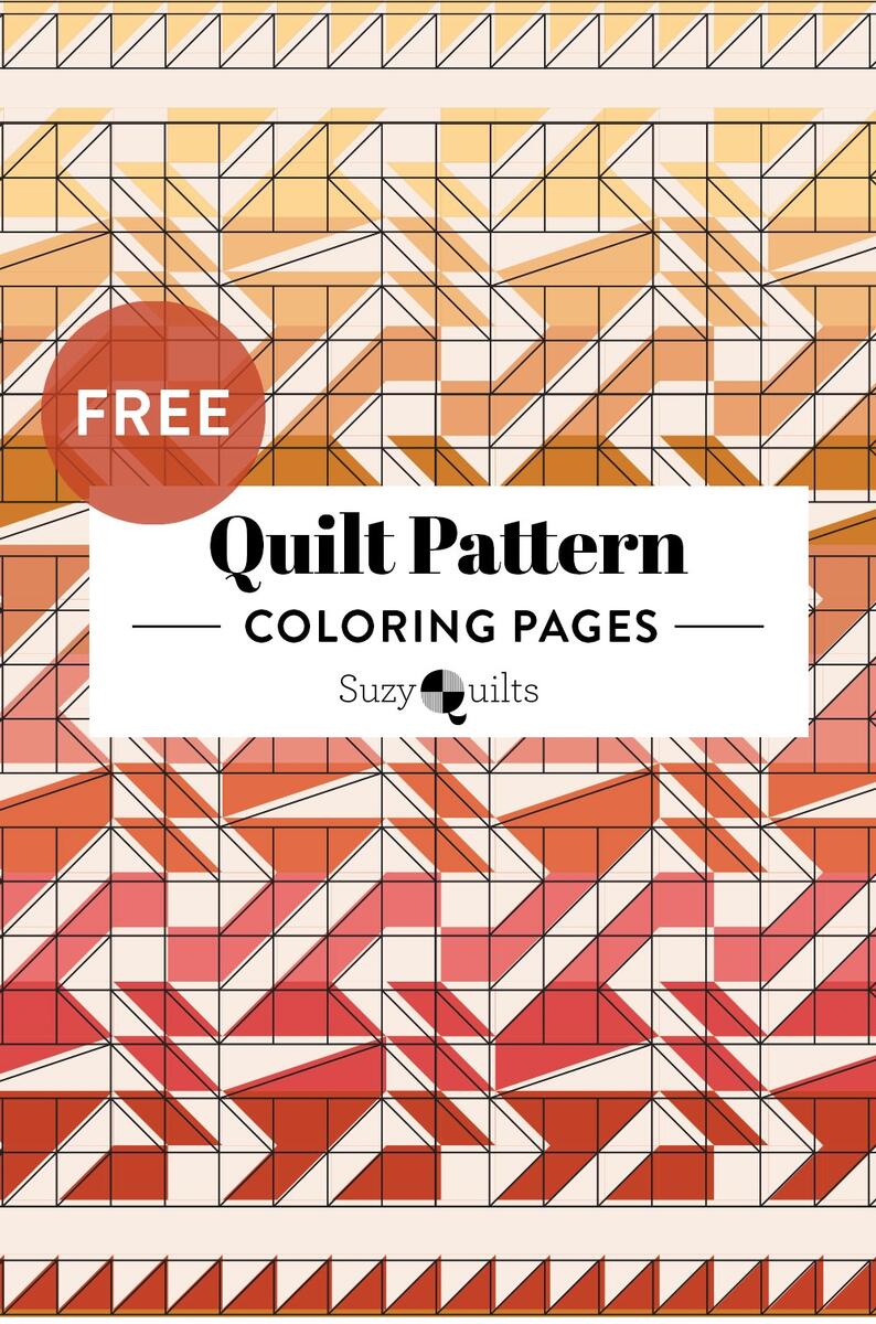Free Quilt Coloring Page Downloads