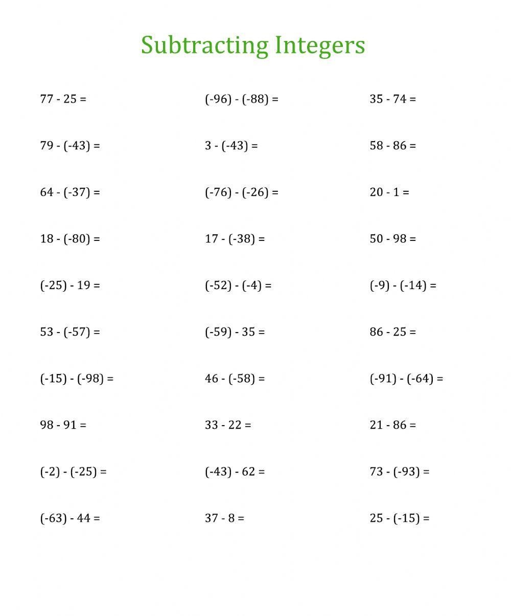 Free Subtracting And Adding Integers Worksheet Download Free Subtracting And Adding Integers Worksheet Png Images Free Worksheets On Clipart Library Free Subtracting And Adding Integers Worksheet Download Free Subtracting And Adding Integers Worksheet Png Images Free Worksheets On Clipart Library