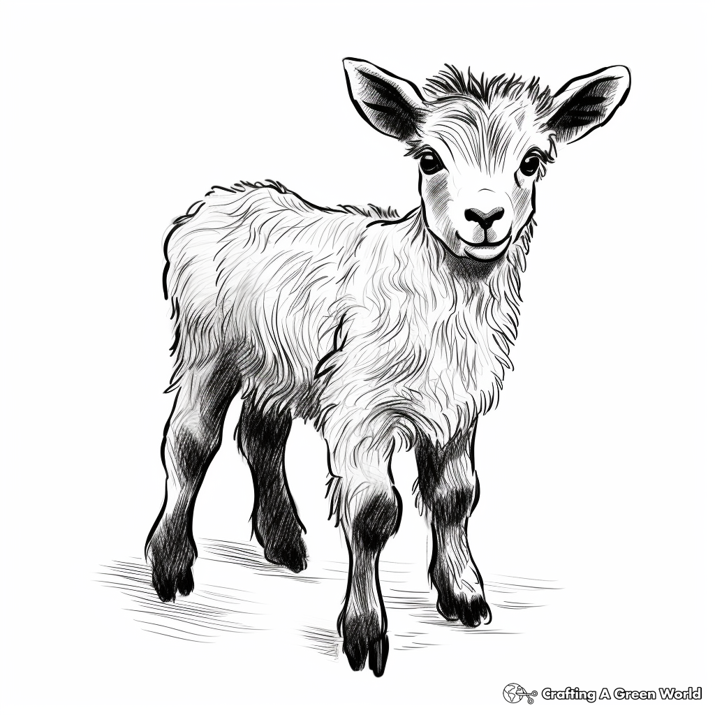 Goat Coloring Pages Free Printable Goat Coloring Pages Free Printable