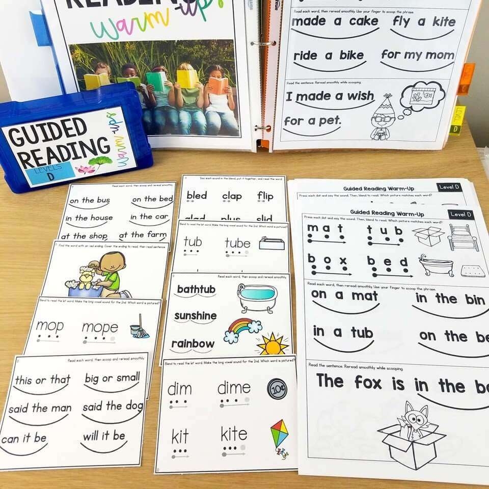 Guided Reading Activities Level D Tejeda S Tots