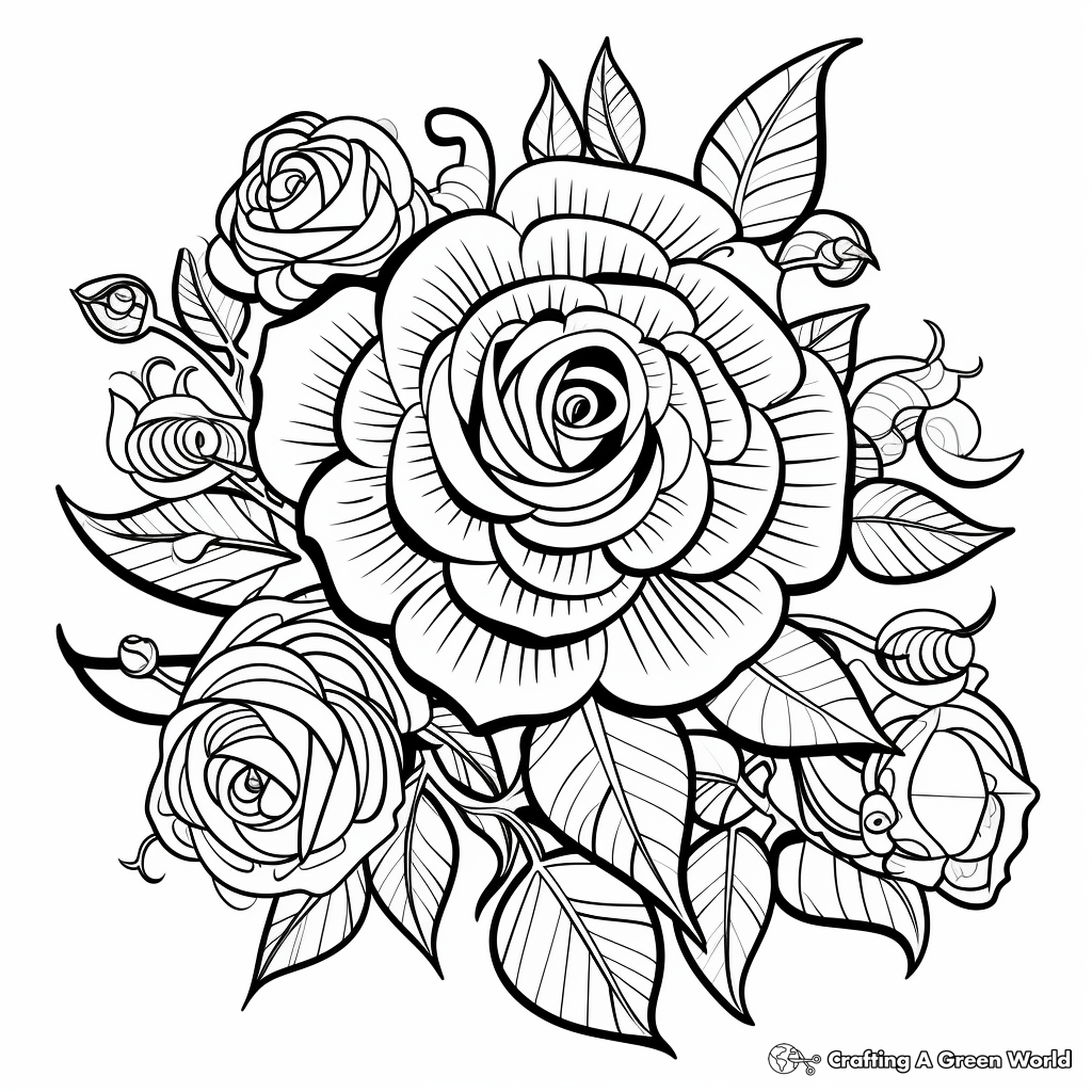Hard Coloring Pages Of Flowers Free Printable Complex Coloring Pages For Teens And Adults Best Coloring Pages For Kids