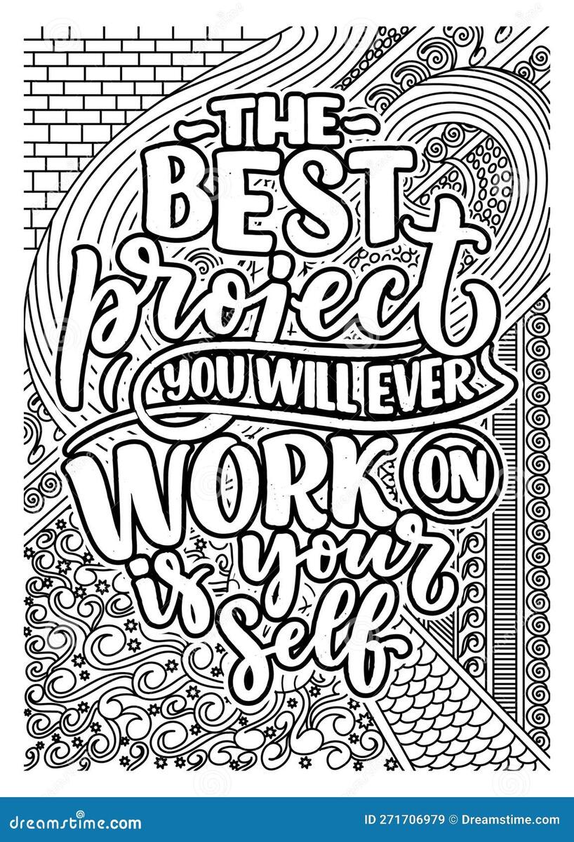 16 Thousand Quote Adult Coloring Royalty Free Images Stock Photos Pictures Shutterstock
